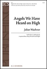 Angels We Have Heard on High SATB choral sheet music cover